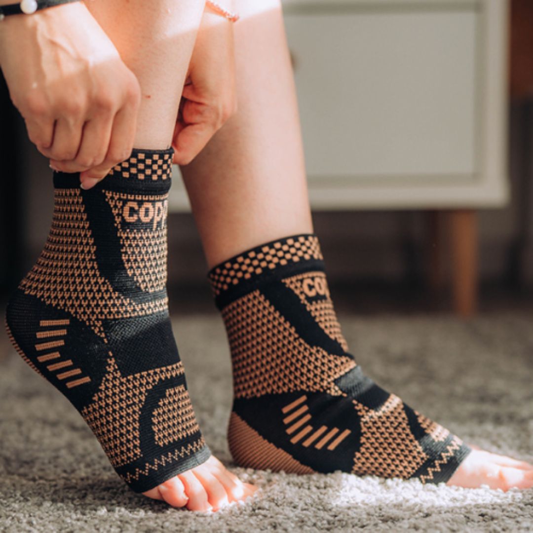 relievy™ Kupfer Kompressionssocken