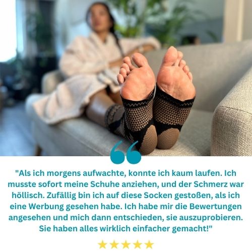 relievy™ Kupfer Schlafsocken