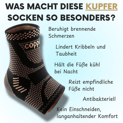 relievy™ Kupfer Schlafsocken