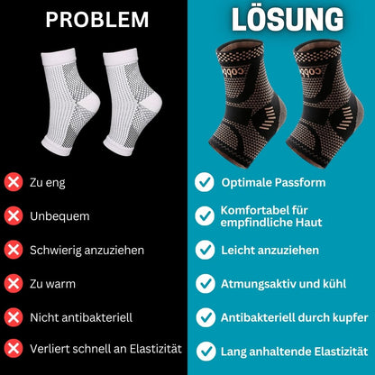 relievy™ Kupfer Schlafsocken